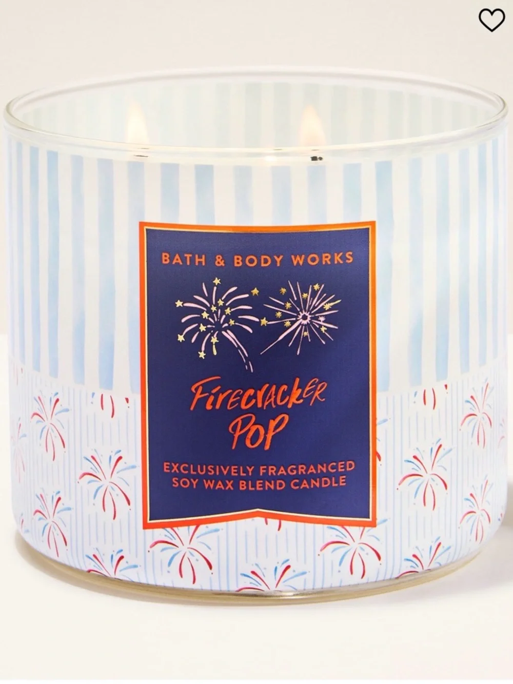 Bath & Body Works Firecracker Pop 3-Wick Candle